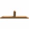 Ekena Millwork Portland Smooth Timber Gable Bracket, Western Red Cedar, 72"W x 24"H x 3 1/2"D x 5 1/2"F, 8/12 Pitch GBW072X24X0406POR00SWR - alternate 3